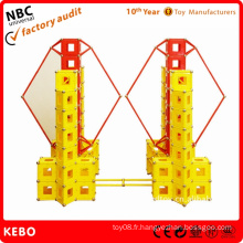 Ensemble de blocs de construction de jouets magnétiques